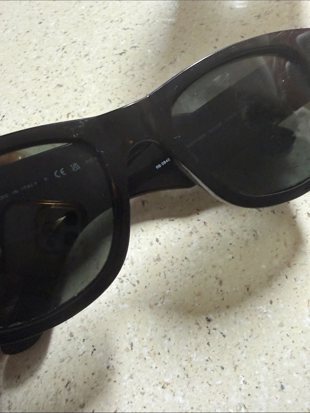 Ray-Ban Black Frame mega wayfarer sunglasses
